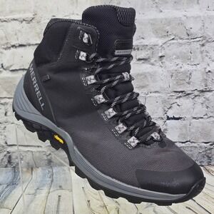 Merrell Thermo Rogue Mid Waterproof Winter Hiking Boots Black J42969 Men's 11